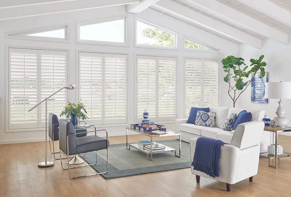 Shutters in a Hanover sunroom